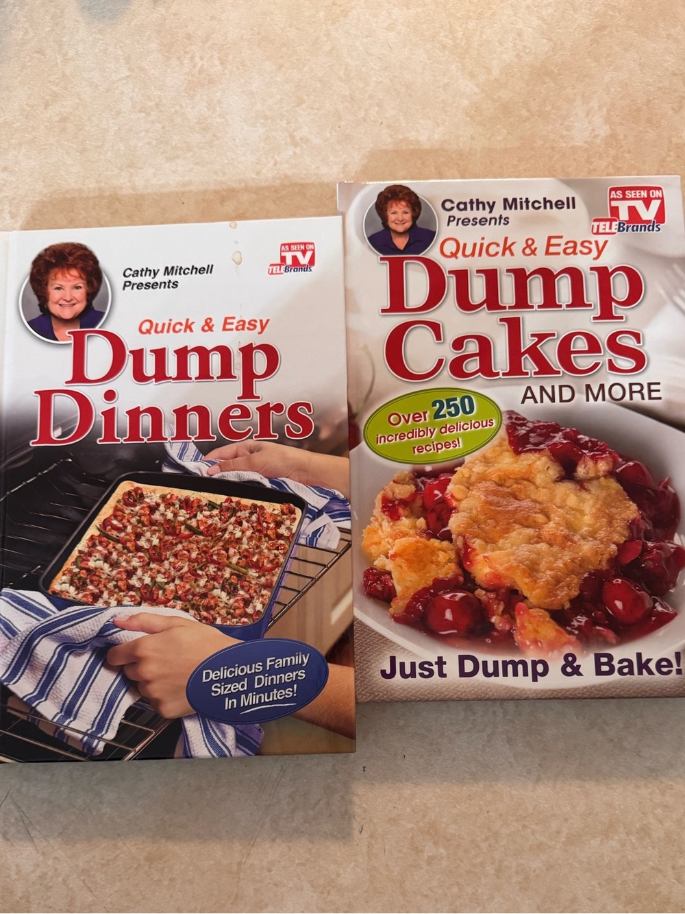 Quick & Easy Dump Dinners and Dump Cakes - Cookbook Set